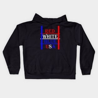 The Red White And Blue Kids Hoodie